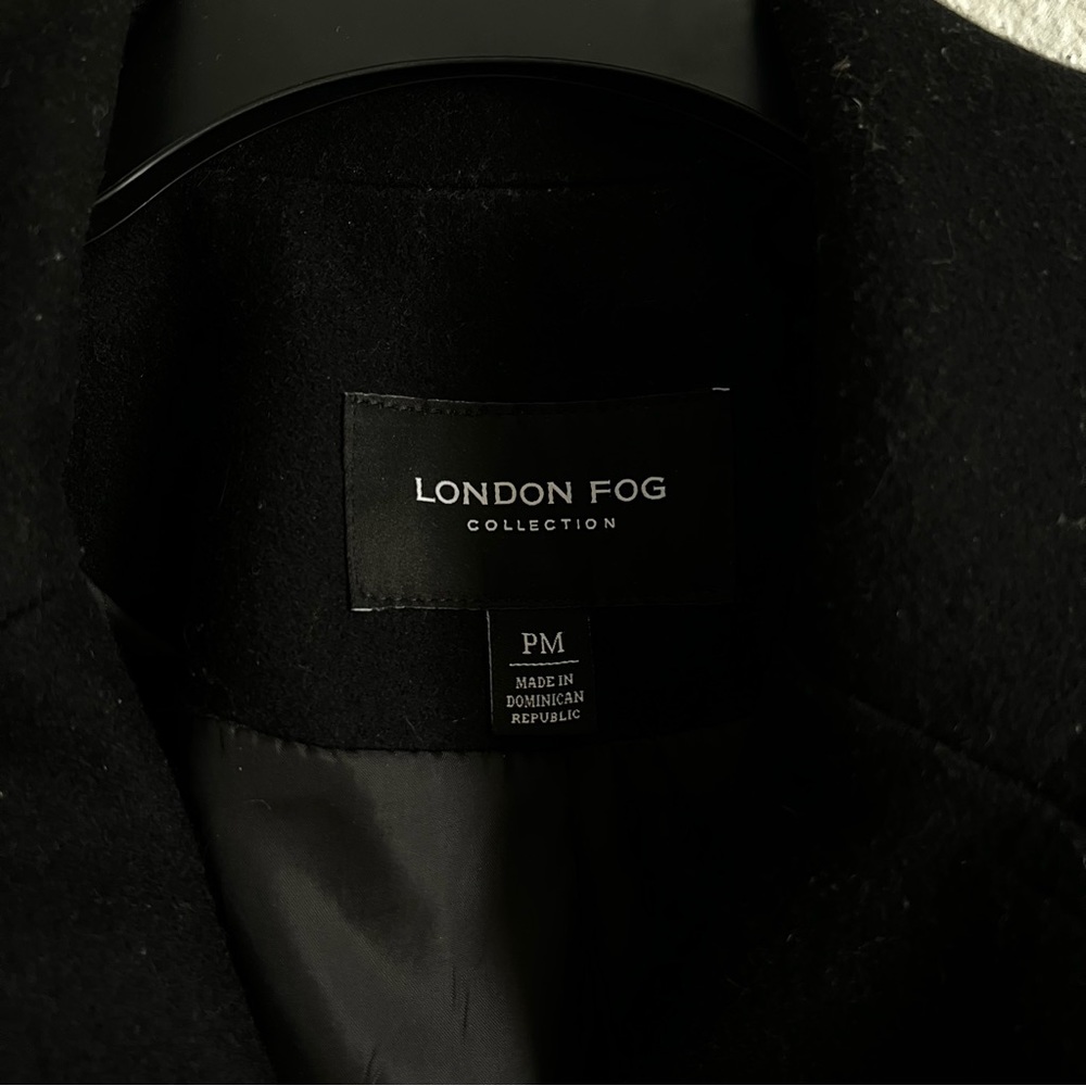 London Fog Wool Pea Coat View 2